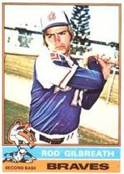 1976 Topps Baseball Cards      306     Rod Gilbreath